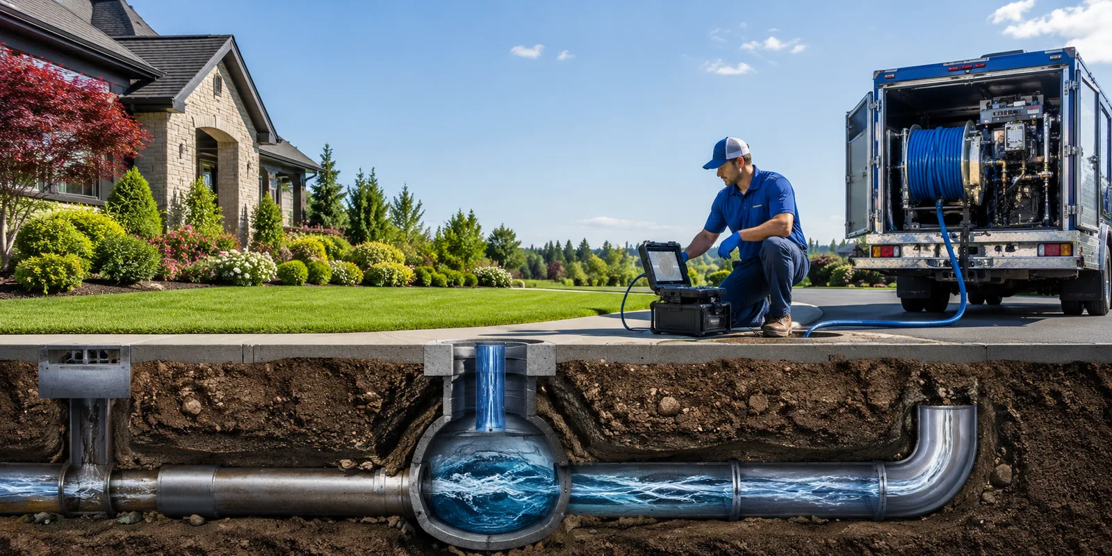 Drainage restoration information for Washington Crossing, PA